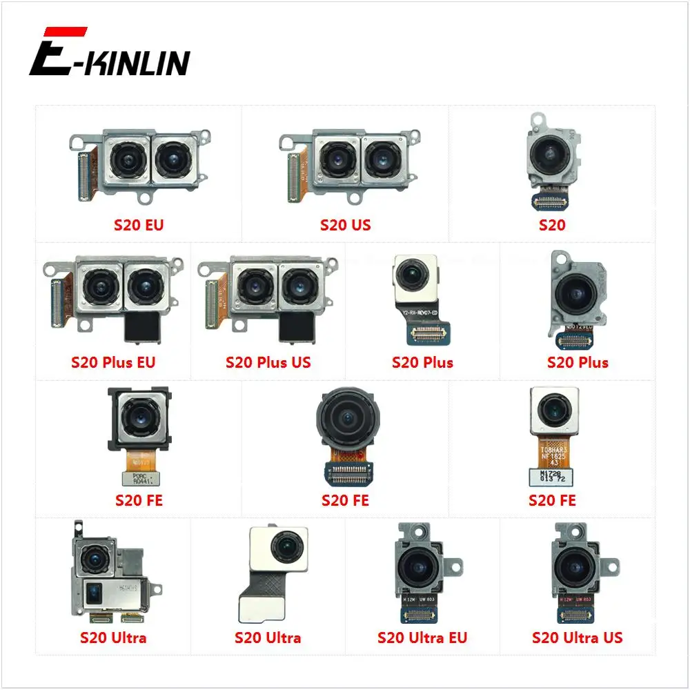 

Гибкий кабель для основной, телефото, макро- и ультраширокоугольной задней камеры для Samsung Galaxy S20 Plus FE Ultra, запчасти для ремонта