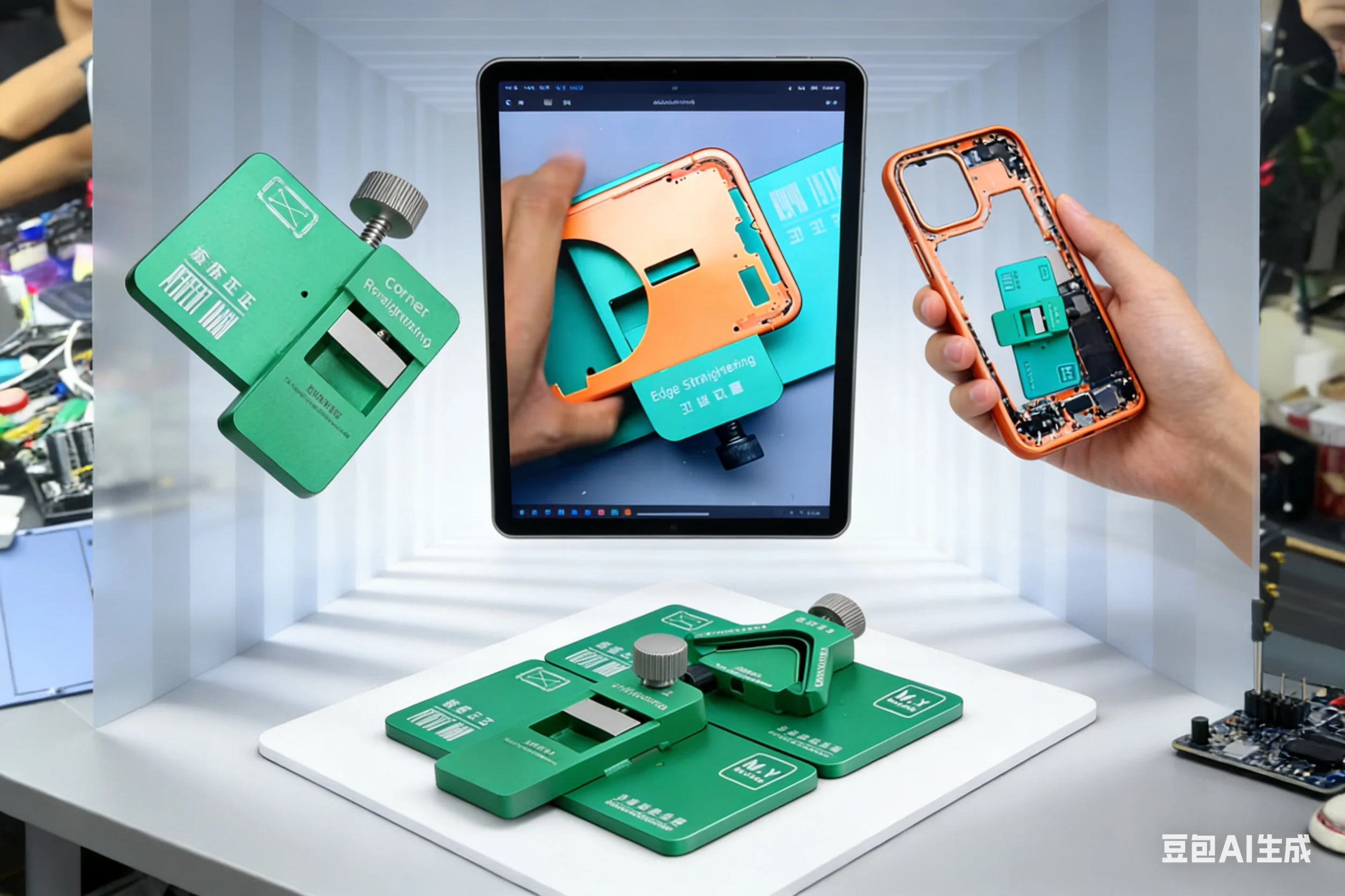 M.Y. Yang Changshun, Mobile Phone Repair Mid-Frame Correction Mold, Right Angle Frame Repair Adjuster