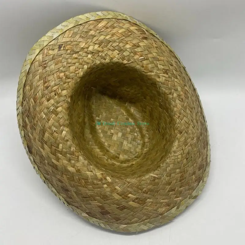 

K1ME Wide Border Hat Minimalists Hat Quick Drying Hat Personality Accessory Hat for Carnivals, Gardening, and Relaxed Days