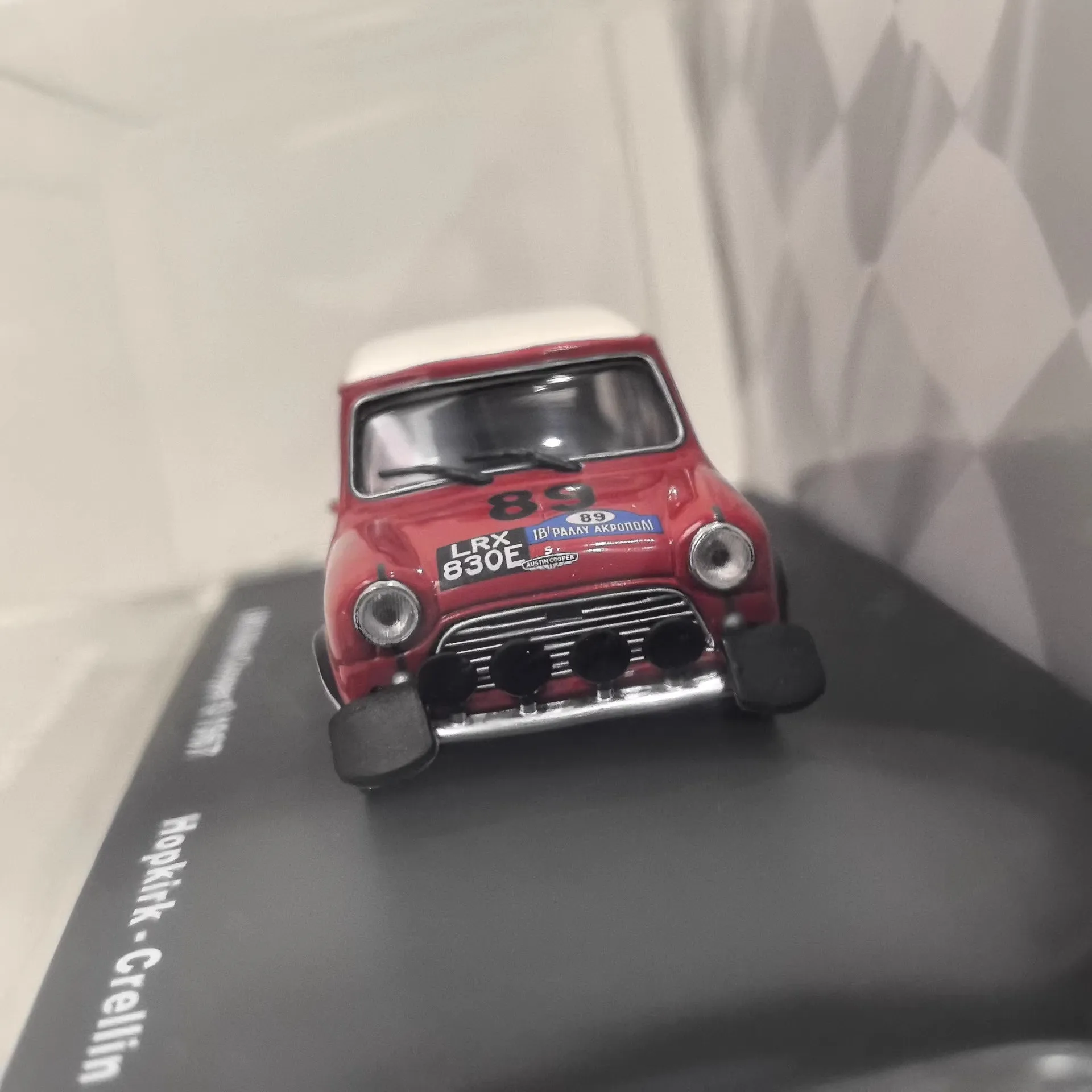 Diecast IXO 1/43 Scale BMC MINI COOPER S #89 1967 Alloy Car Model