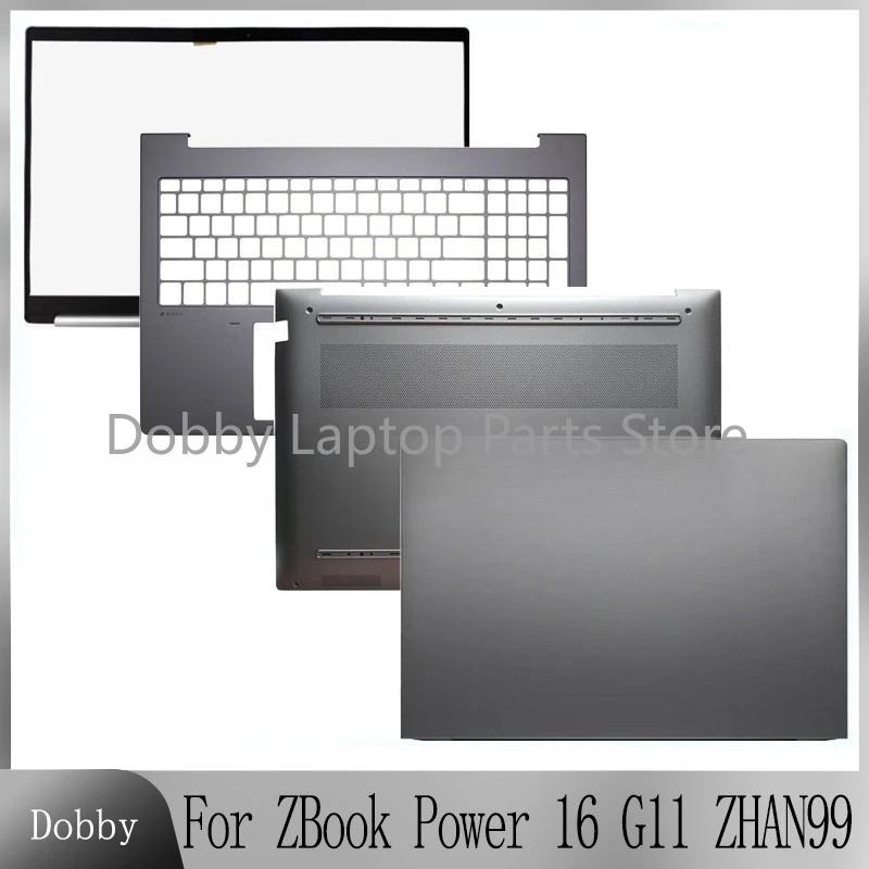 

Новый корпус для ноутбука ZBook Power 16 G11 ZHAN99: задняя крышка ЖК-дисплея, верхняя крышка (пальмрест), нижний корпус.