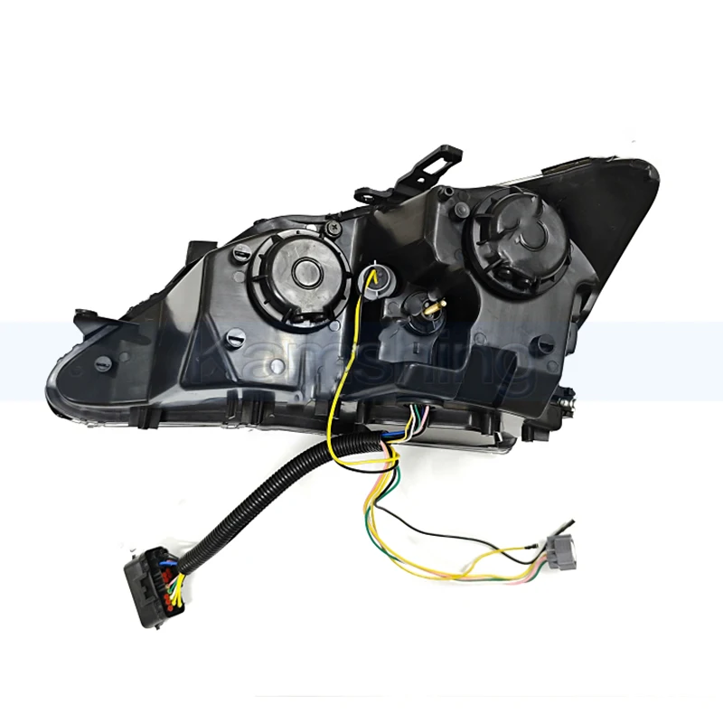 Kamshing Front Bumper Headlight For Lexus IS250 IS300 IS350 2006-2012 Modified LED Head Light Headlamp Head Lamp Black