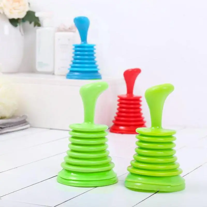 Pipeline Dredge Suction Cup Toilet Plungers Press Cleaning Sink Drain Pipe Tool Suction Cup Plug Toilet Bathroom Tools