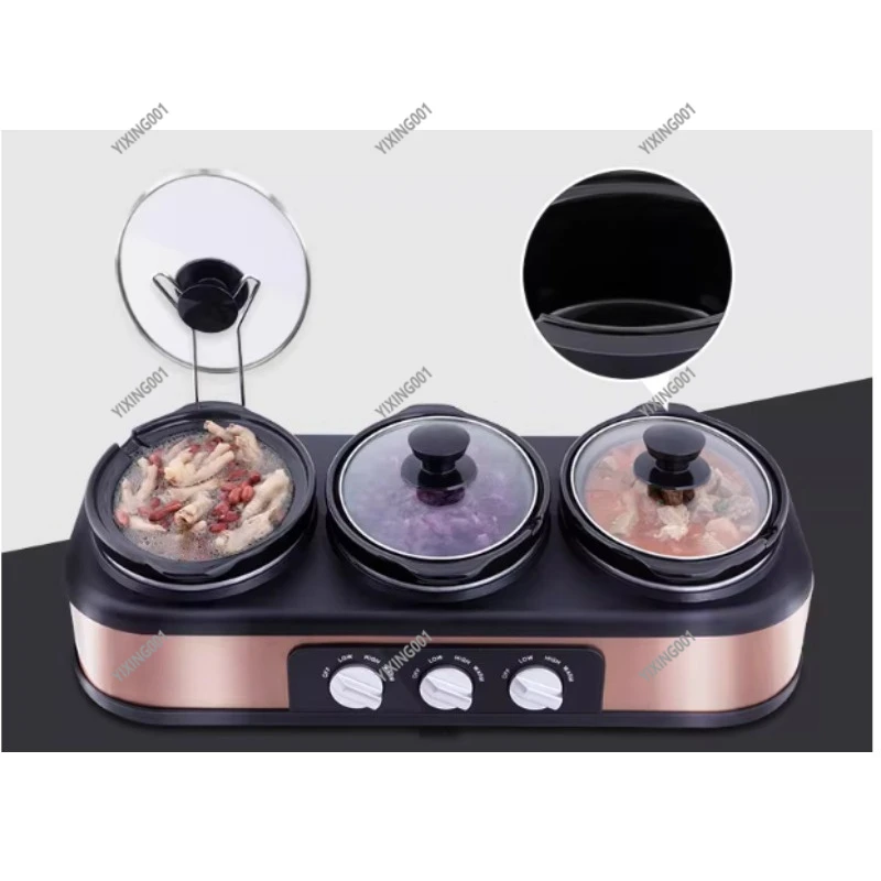 TSC15 Commercial Thermal Insulation Pot - Ceramic Cookware for Long-time Stewing Braising Porridge Making