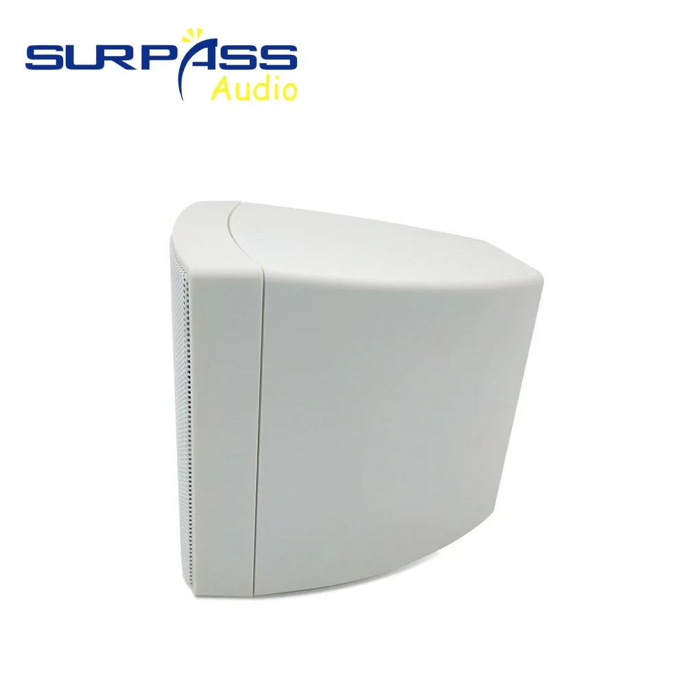 Mini Fashion Wall Mount Speaker 4inch Speaker Driver Coxial Pablic Address System Wall Loadspeaker Column Hearing