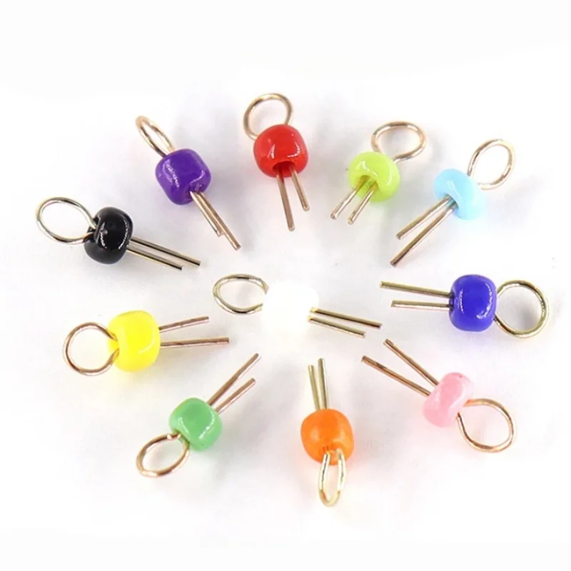 100Pcs/Lot Pcb Board Test Points, Test Pins, Gold-Plated Ceramic Test Rings, Suitable for Circuit Board Opening Sizes of 0.8-1.0mm