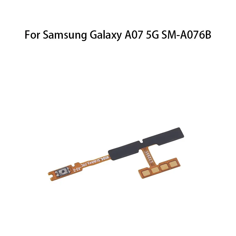 Power ON OFF Mute Switch Control Key Volume Button Flex Cable For Galaxy A07 5G SM-A076B