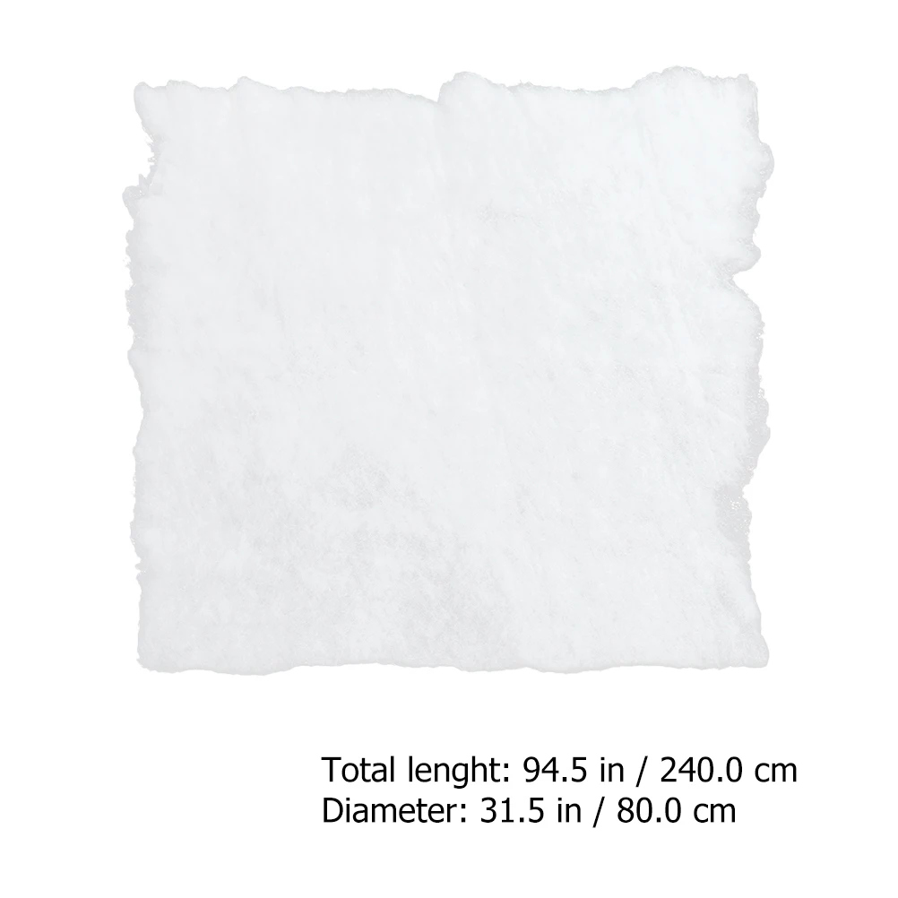 

Snow Scene Decorative Blanket Fake Christmas Decoration for Tree Flakes Artificial Outdoor Mat