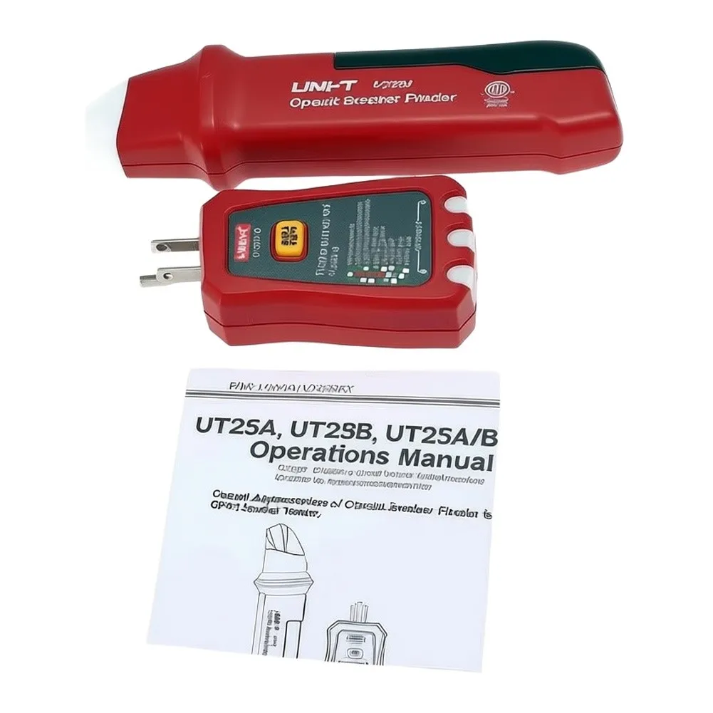 1 Set Circuit Fuse Finder Kit UT25A Automatic Diagnostic Tester For Breaker Location And GFCI Receptacle Testing Tool