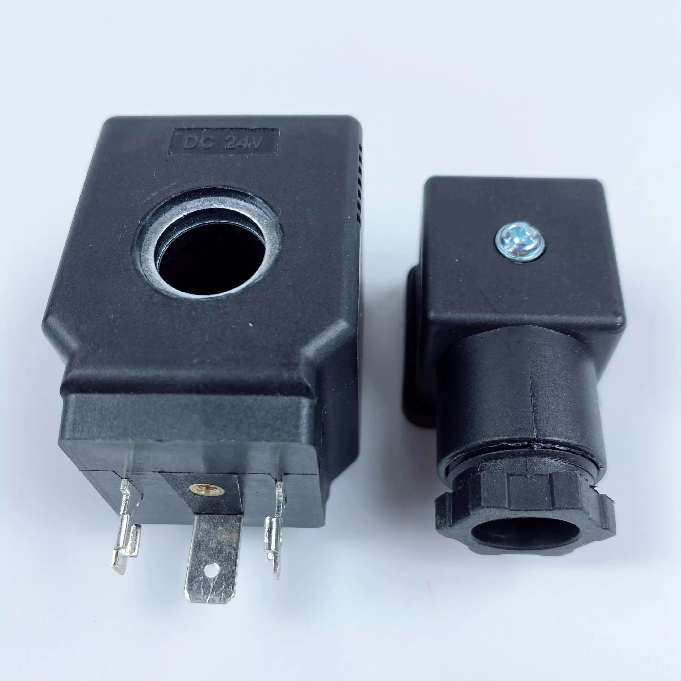 Hydraulic electromagnetic valve coil Inner Hole13mm Height 38mm Hydraulic Pump Cartridge Valve Control Valve AC220V DC24V DC12V