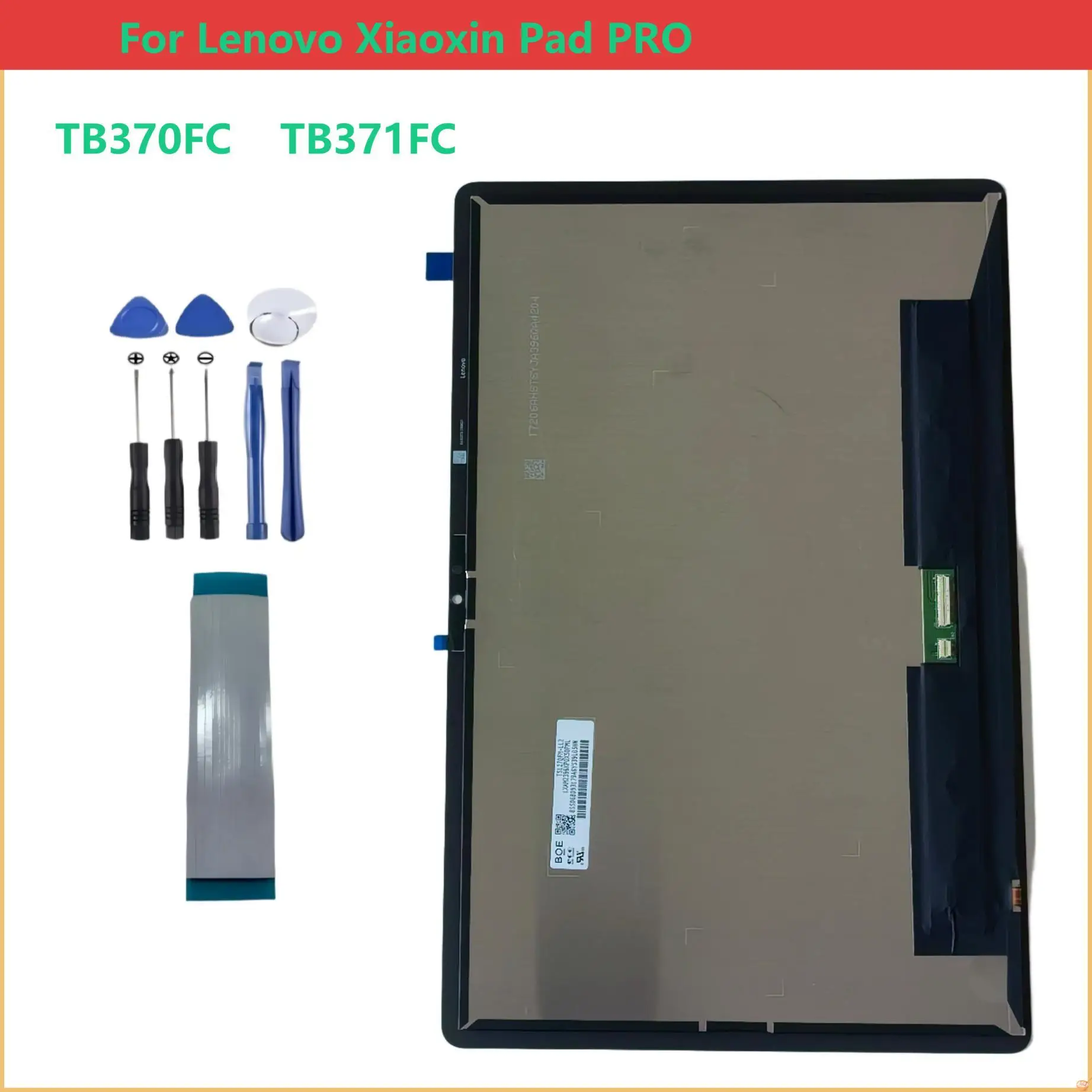 

AAA For Lenovo Xiaoxin Pad PRO TB370FC TB371FC 12.7" LCD Display Digitizer Touch Screen Assembly Replacement Repair Parts