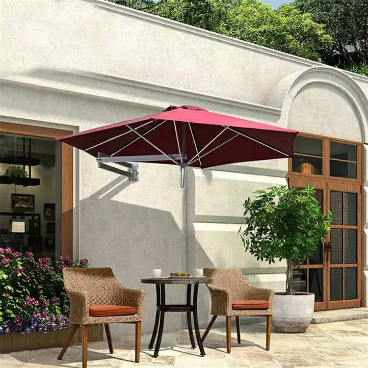Sombrilla extensible de pared para balcones y terrazas – Toldo para mascotas - imagen 3