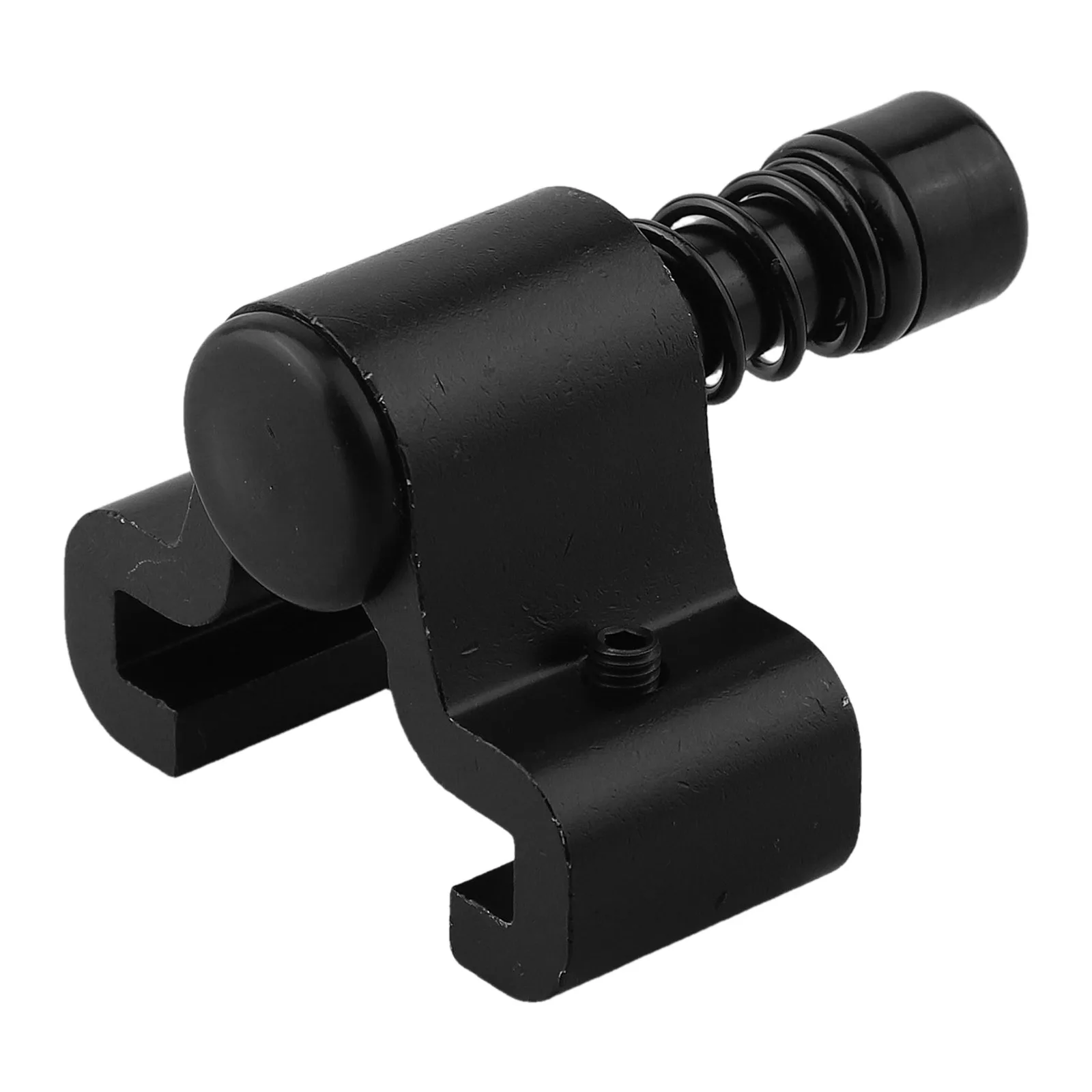 High Quality Barn Door Stopper Limit Positioner Sliding Stop Swing Adjustable Black Double Pulley Easy Install For Folding Door