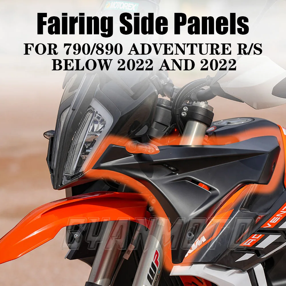 

For 790adv 890adv 790 890 ADV Adventure R S Below 2022 2021 Motorcycle Fairing Side Panels Wind Deflector Windscreen Plate Cover