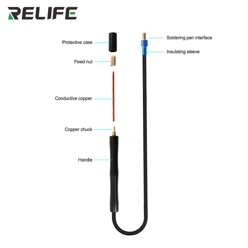 RELIFE RL-936W Mini saldatrice a punti portatile a batteria per la manutenzione del telefono cellulare saldatrice multiuso piccola Burn-in