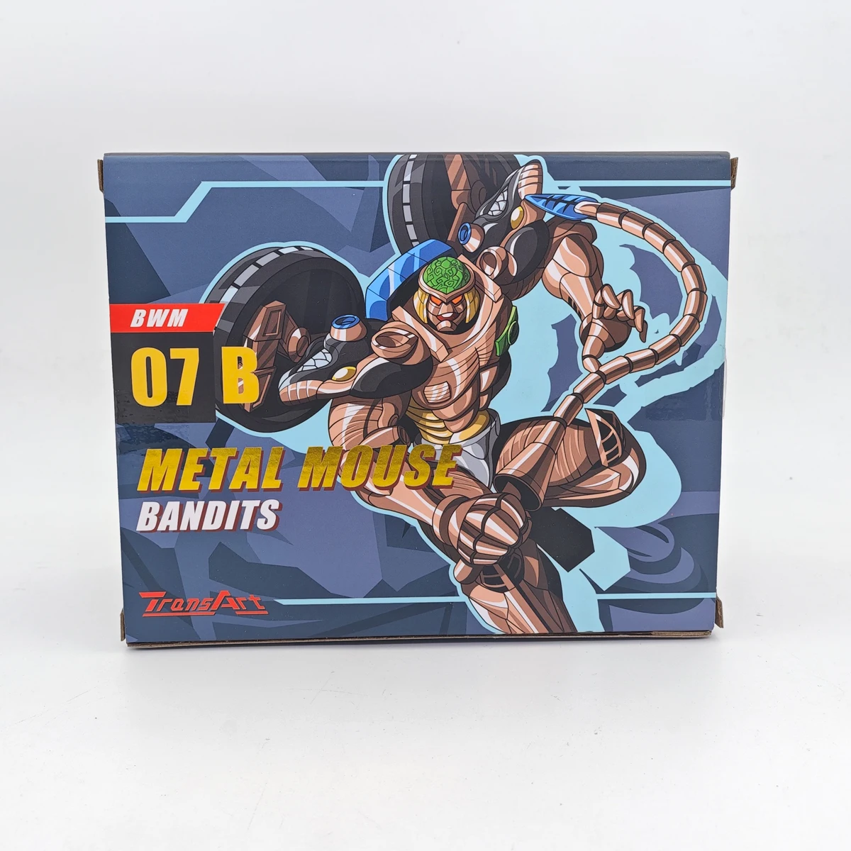 TA TransArt Toys TA BWM-07B Transformation METAL Rattrap Mouse Bandits Beast Wars BW Figurka akcji