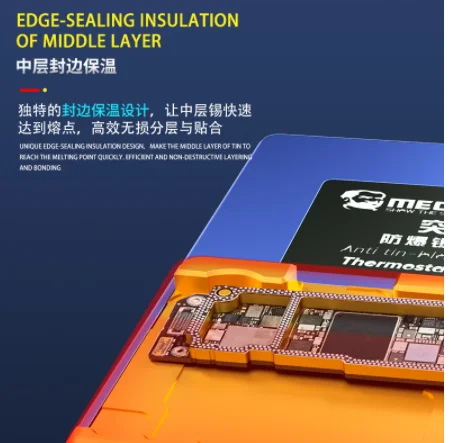 MECHANIC IX5 10 in 1Explosion Proof Tin Preheating Platform Motherboard Welding Table Desoldering Heater for iPhon X-12 PRO MAX
