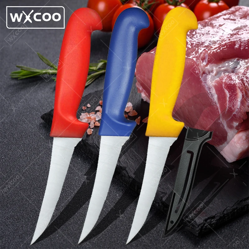 WXCOO Professional Japanese Kitchen Knives Fish Fillet Cutting Sushi Knife Sharp Boning Knife Fruit Peeling Slicing Knife Tools