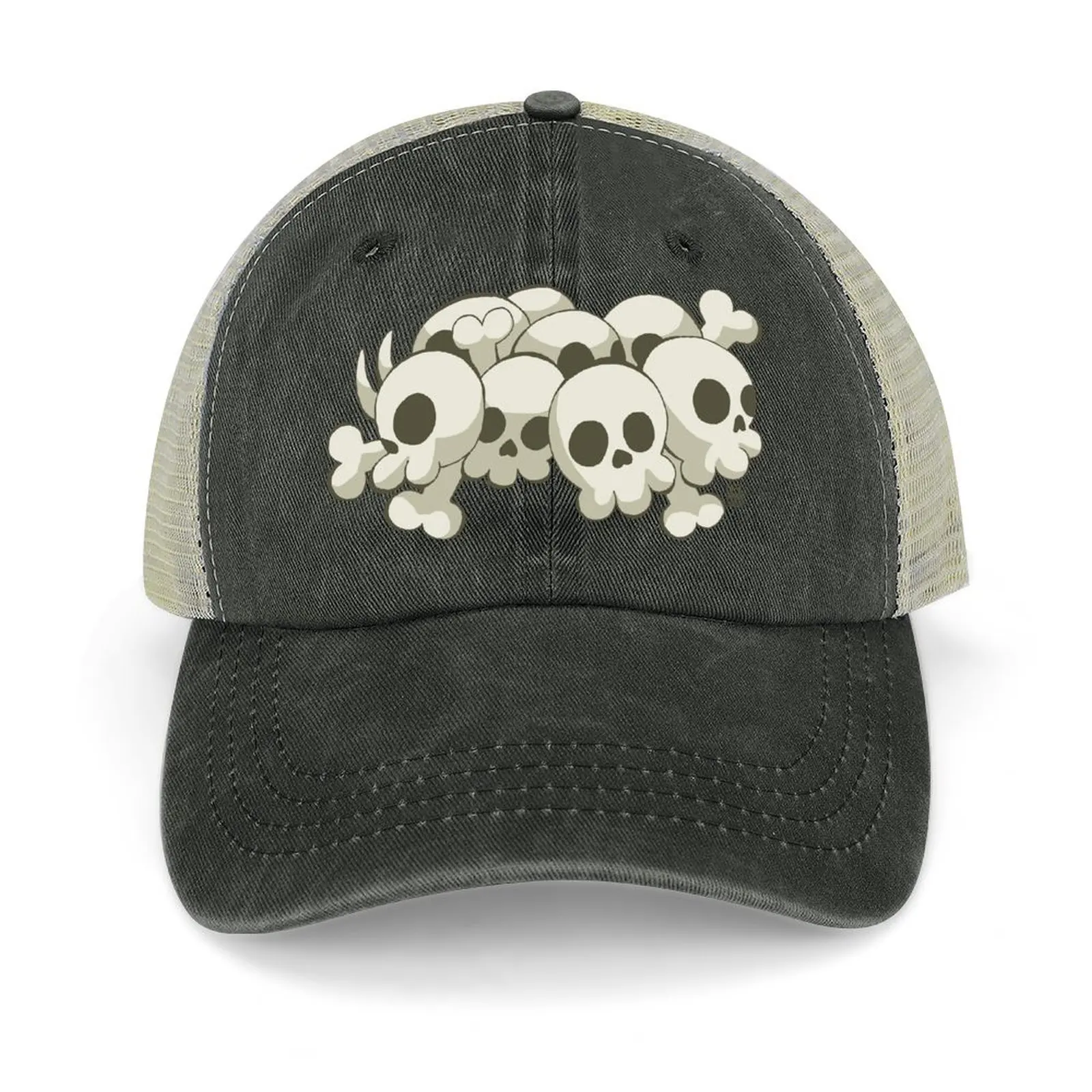

Cutie Bones Baseball Cap Sun Cap hard hat western Hat cute Man Women's