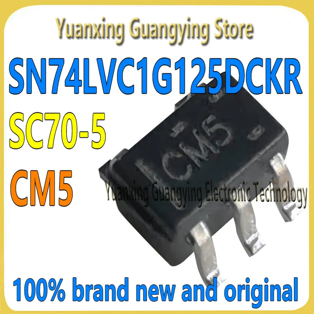 (10 قطع) علامات SN74LVC1G125DCKR: CM5 CMF CMR CM * SC70-5 شريحة عازلة IC 100% جديدة تمامًا #1