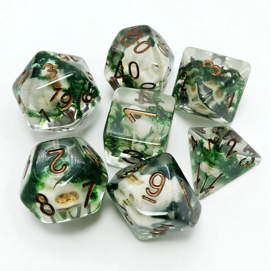 

dado juego vintage dice Built-in skull dice for juegos de mesa dados for dnd Resin dice Crafts Home for dungeons and dragons