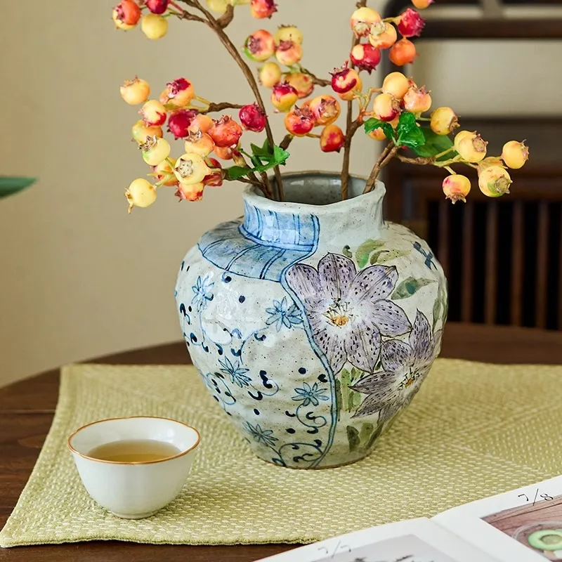 Aesthetic Room Decor Vases for Flowers Home Decor Flower Vase Home Decoration Accessories Decorative Figurines Desk Decoration
