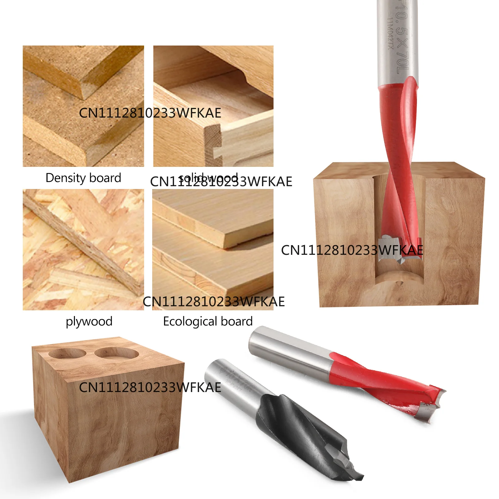TIDEWAY 1PCS Forstner Bit for Wood Furniture Board Hinge Boring Bits Wood drilling Carpentry Tools Router bit for Woods