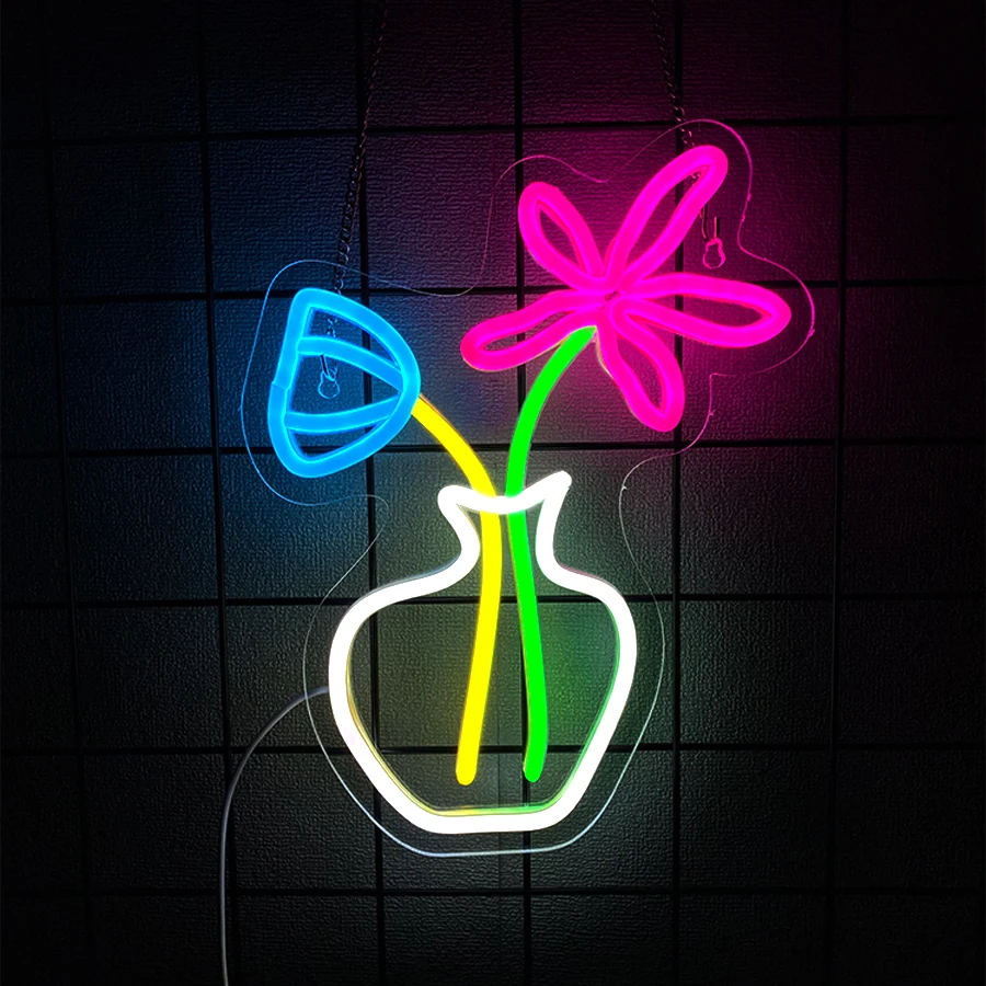Rose Neon Sign For Wall Decor, - Neon Sign Party review and price