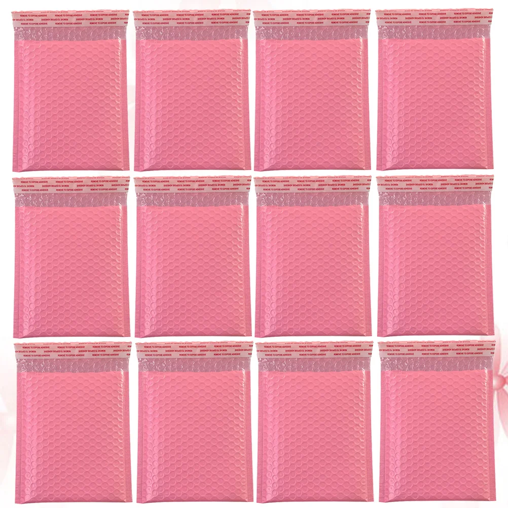 Shockproof Bag Bubble Pouch Mailers Small Envelopes Packaging Clear Pink Mailing Padded Storage Packing Bag