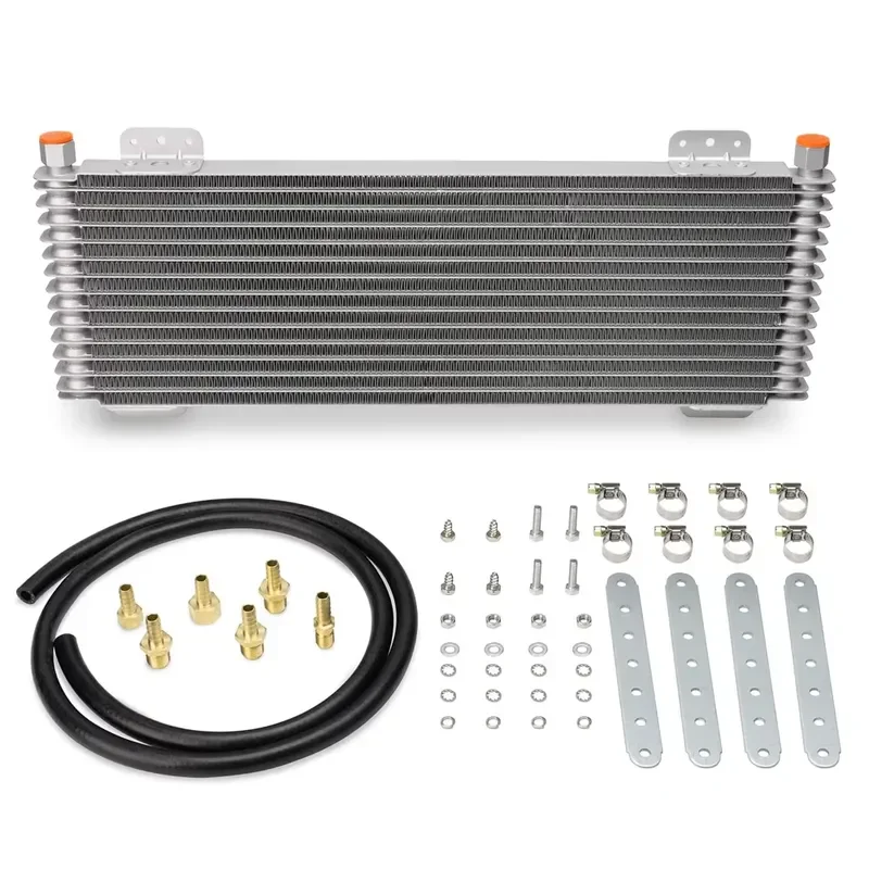 for LPD47391 Heavy Duty Bypass Kit for Low Pressure Transmission Racing Car Oil Cooler Drop 40000 GVW Max Cooling Systems