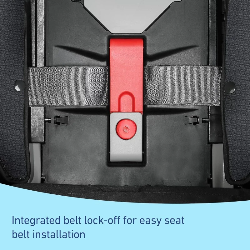 4-in-1 Car Seat, Grey, Infant to Toddler Car Seat, with 10 Years of Use, Rear-facing, Forward-facing and Booster Modes, Safe