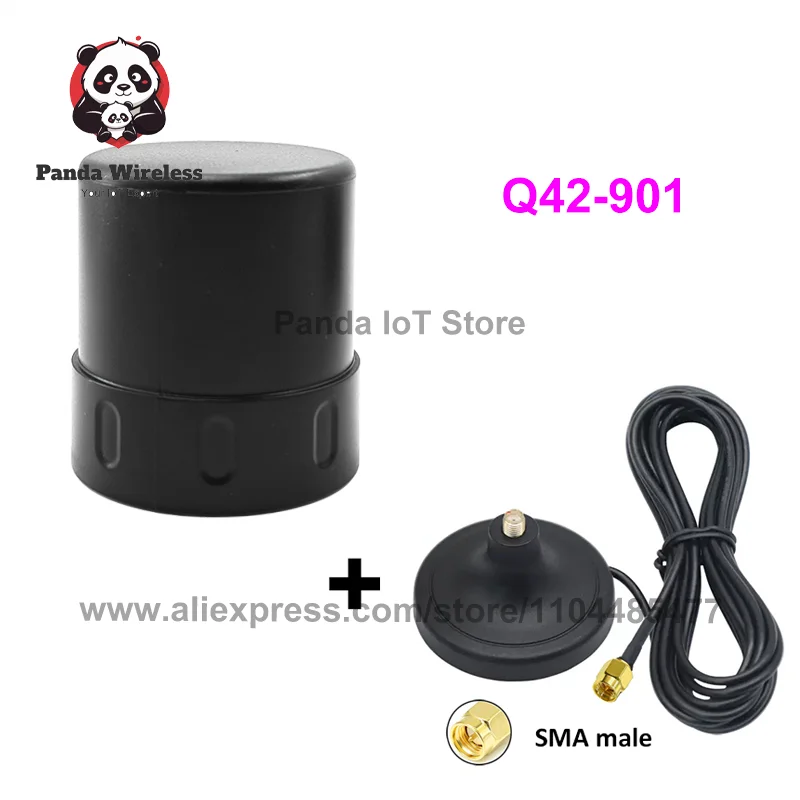 Free Ship High Precision Antenna Q28-301A Q42-901 GNSS Antenna GPS BD GLONASS GALILEO for RTK GIS Drone UAV Surveying Mapping