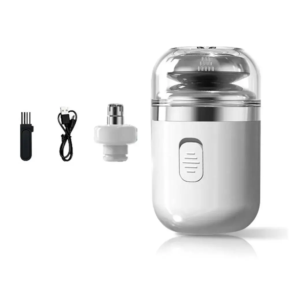 Mini Reizen Elektrisch Scheerapparaat Compact USB Capsule Reiziger Snel Krachtig Draagbaar Leven Ultra Scheermes Scheren Stille Macht Lang M0Y1