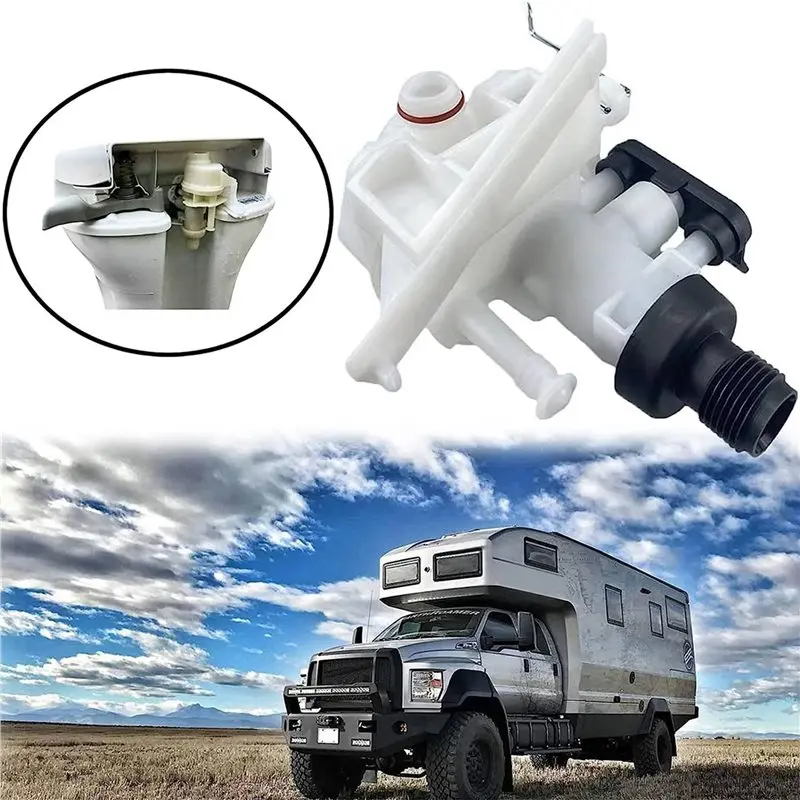 ABXN-2X 31705 RV Toilet Valve Kit Fit For Thetford Aqua-Magic V High And Low Models RV Toilet Design RV Toilet Parts