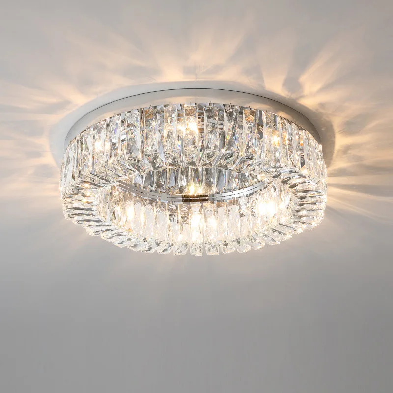 Modern Circular LED Ceiling Lamp Creative Minimalist Luxury Style for Bedroom Living Room Bedroom Living Room Lighting Fixtures