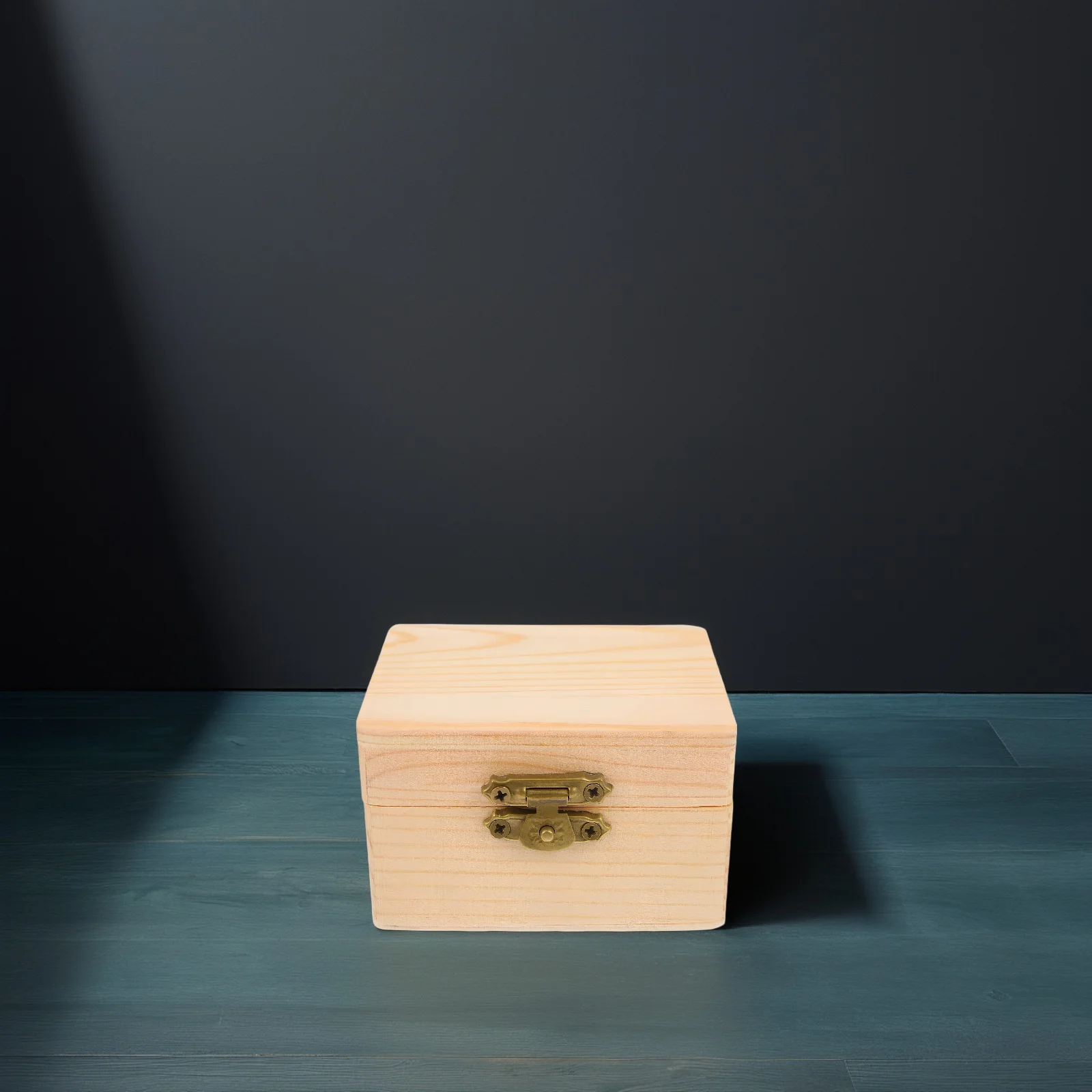 

2 Pcs Wooden Boxes Jewelry Candy Gift Containers High Quality Wood Sturdy Wear Resistant Long Life