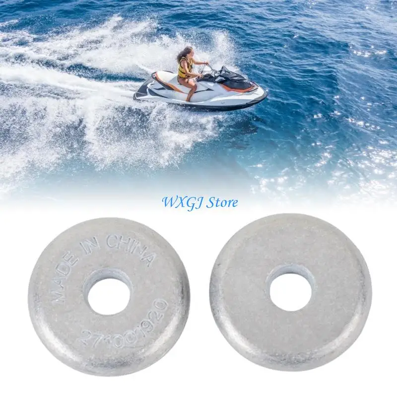 

37JE Motorboat Anode AntiCorrosion Zinc Block 271001920 For Sea-Doo RXP RXT