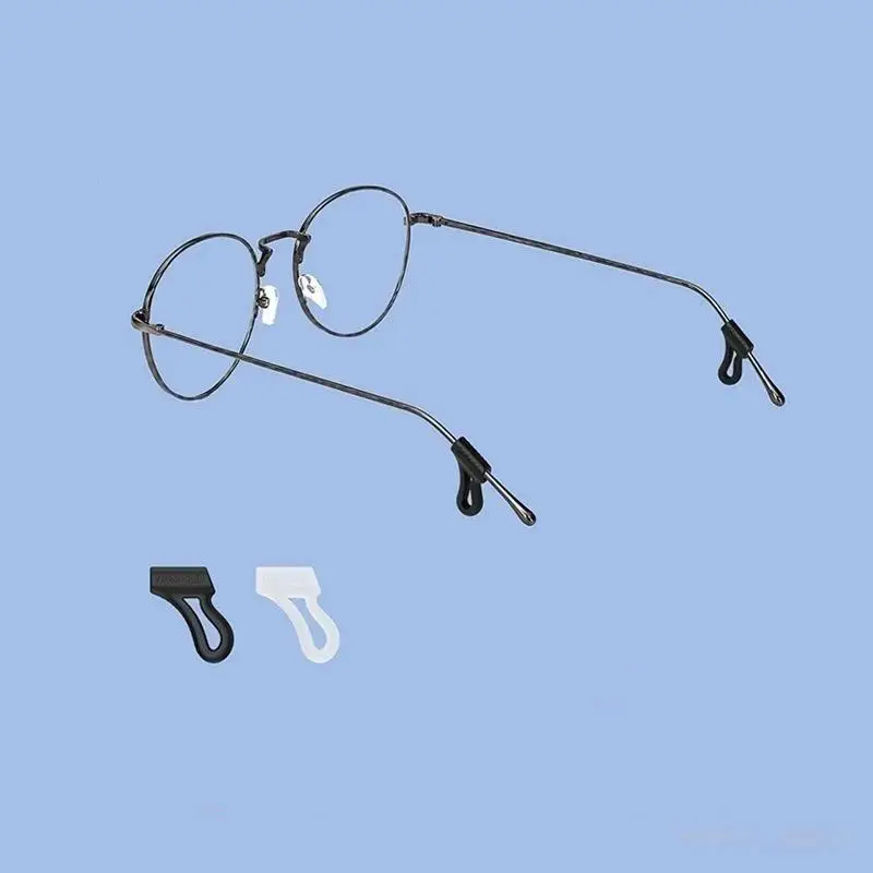 Silicone Glasses Ear Retainers 20 Pairs 3 Sizes L/M/S Anti-Slip Soft Eyeglass Grips for Hiking Camping Outdoor Sports