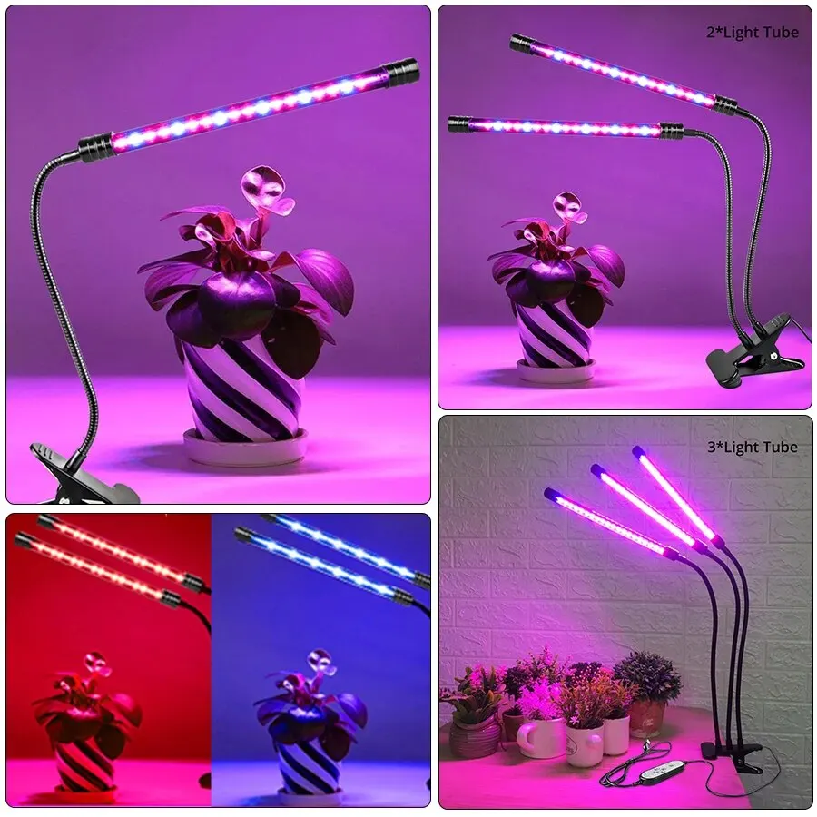 LED Grow Light USB Phyto Lamp Full Growth Spectrum Horticultural Phytolamp With Control For Indoor Cultivation Plant Flowering