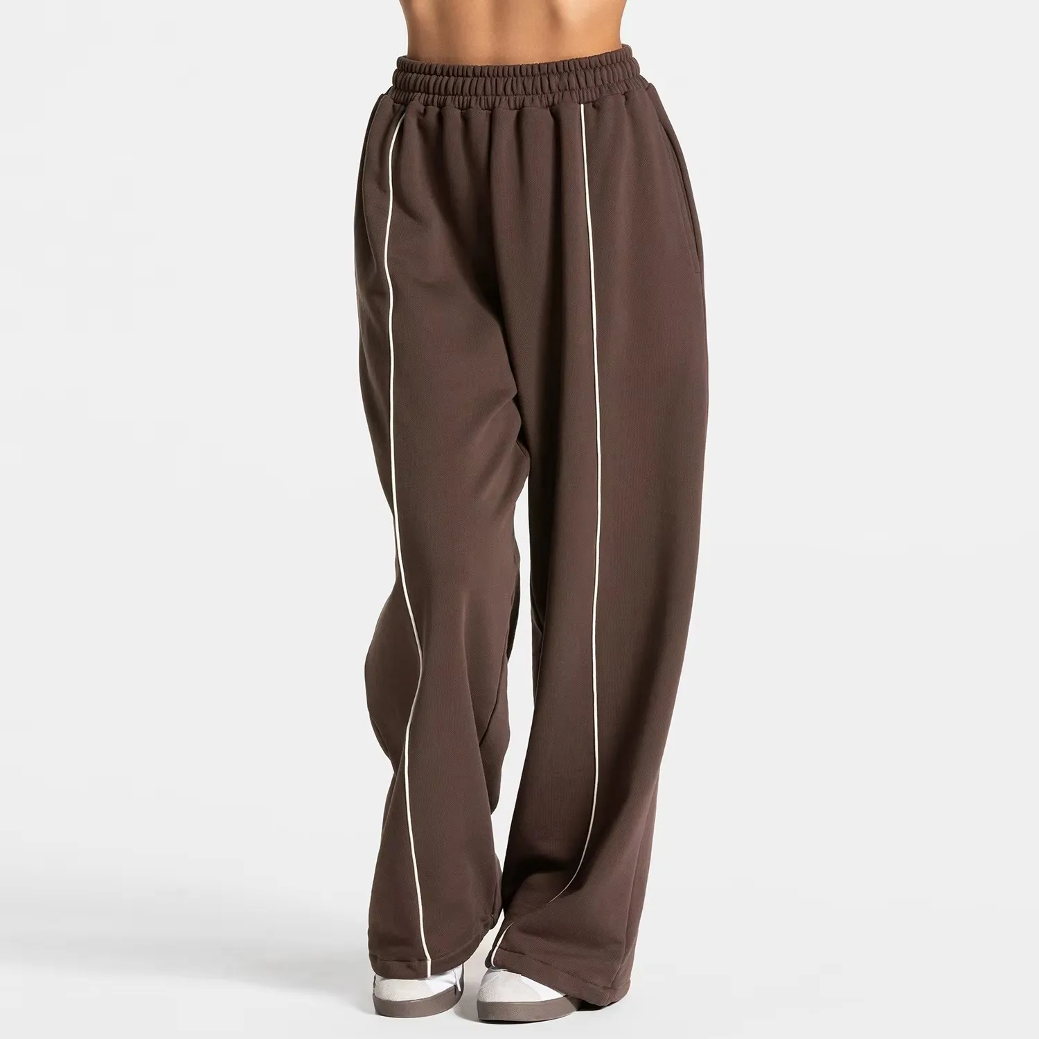 New yoga sportswear - Fashionable and versatile women's straight-leg loose yoga pants - Casual sportswear