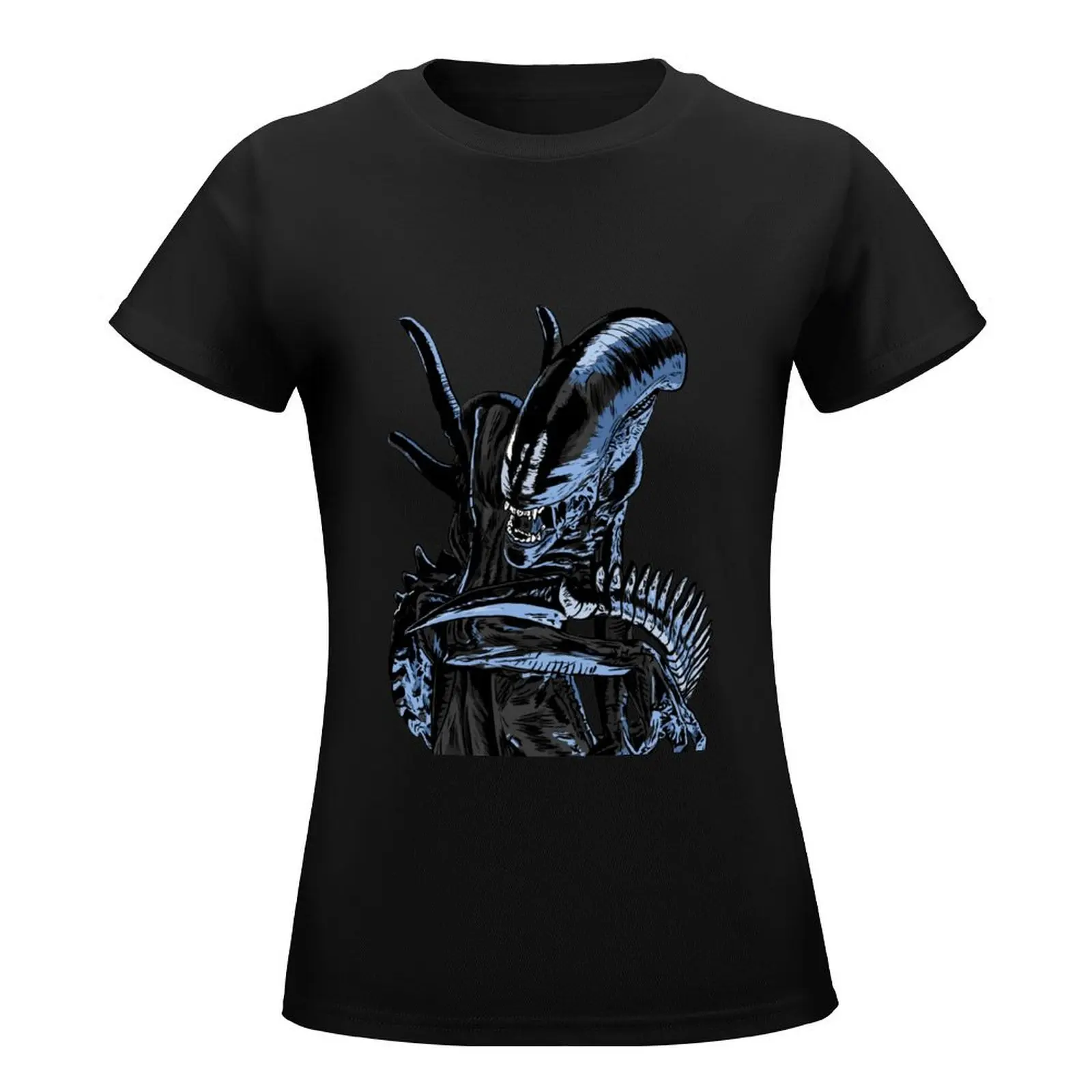 Xenomorph T-Shirt summer tops plus size tops Women tops