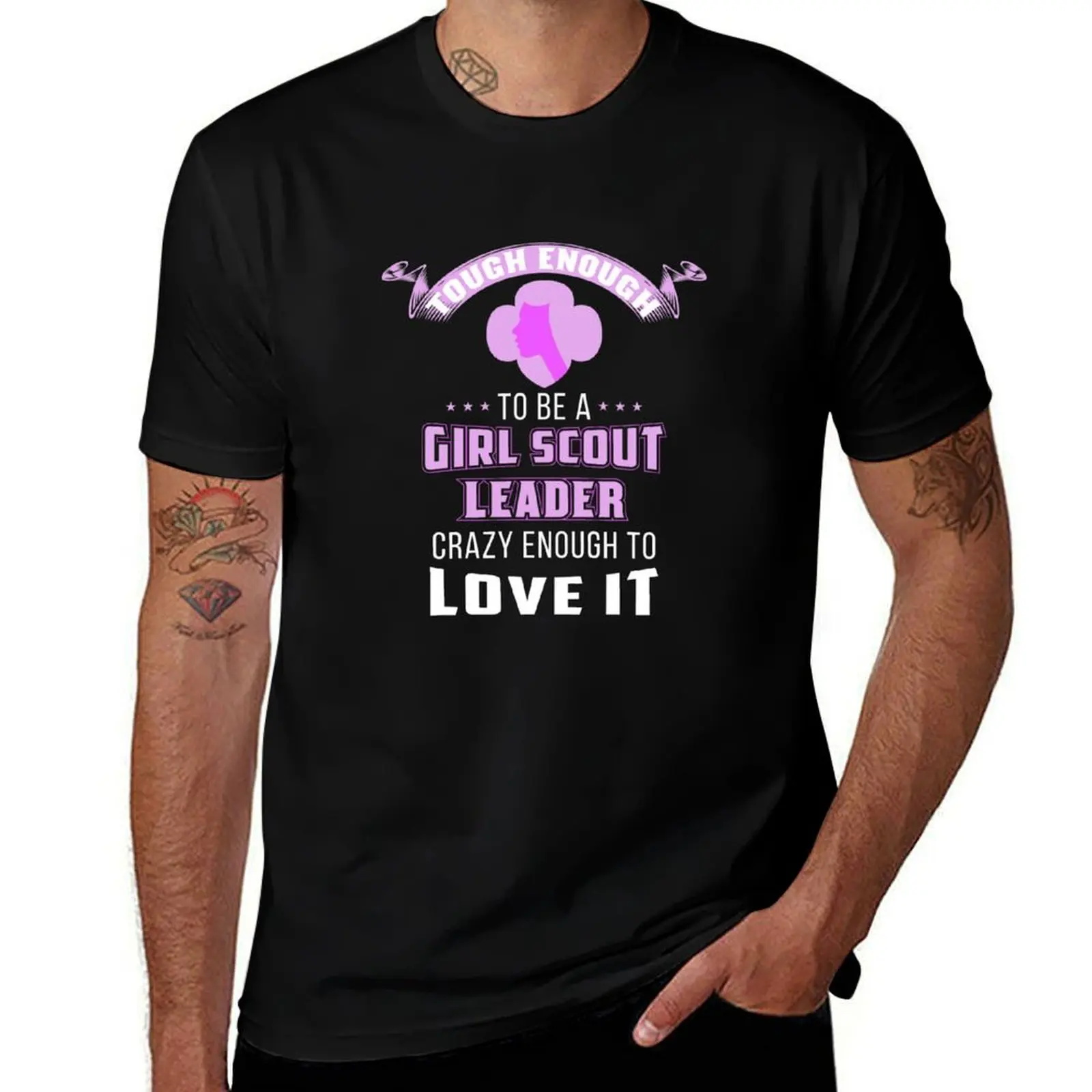 

Girl Scout Leader T-Shirt custom shirt blacks blue archive aesthetic clothes men clothings