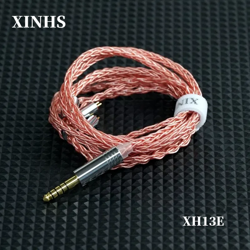 XINHS XH13E 8-core OCC Silver-Plated HIFI Headphone Upgrade Cable for Various Headphones 0.78 2PIN/Recessed 2 PIN/MMCX/QDC view 2