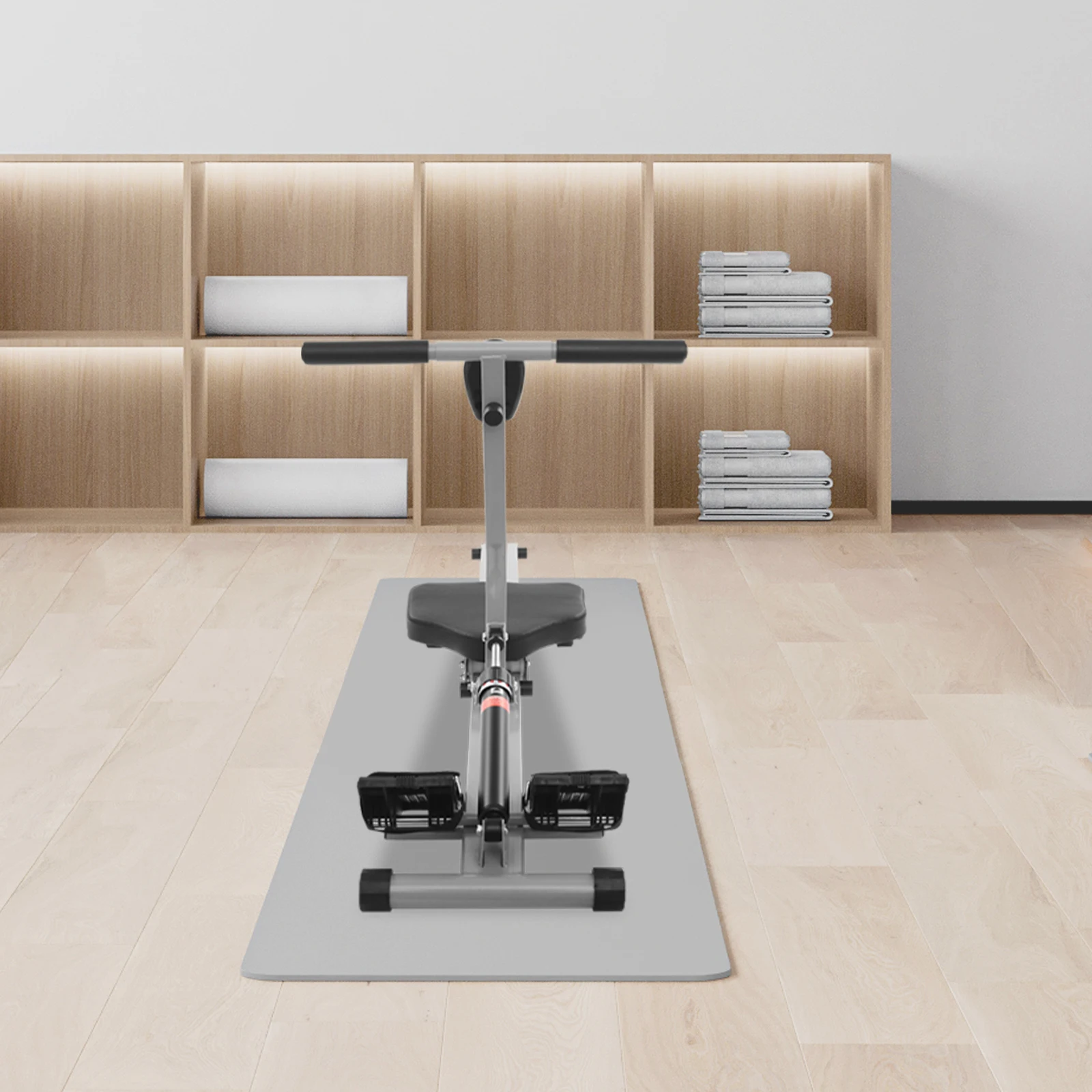 آلة التجديف المنزلية القابلة للطي | مقبض 18.9 بوصة، وزن صافي 24.1 رطل، 12 جهاز توجيه مقاوم للسوائل قابل للتعديل للمنزل #2