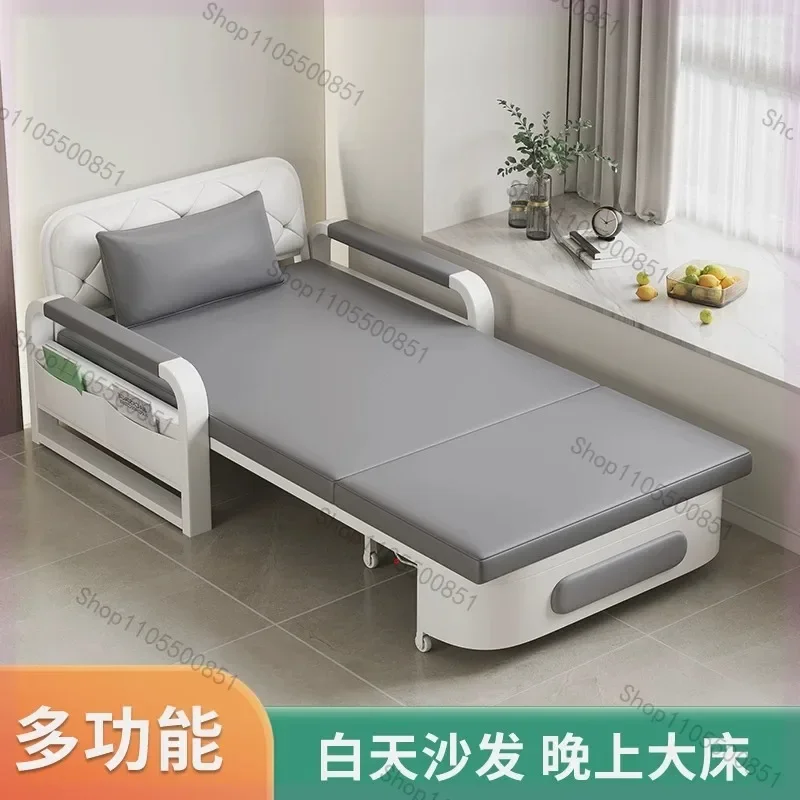 Multi-Functional Sofa Bed, Foldable Convertible Couch for Small Spaces, Modern Futon for Living Room, Balcony, Apartment