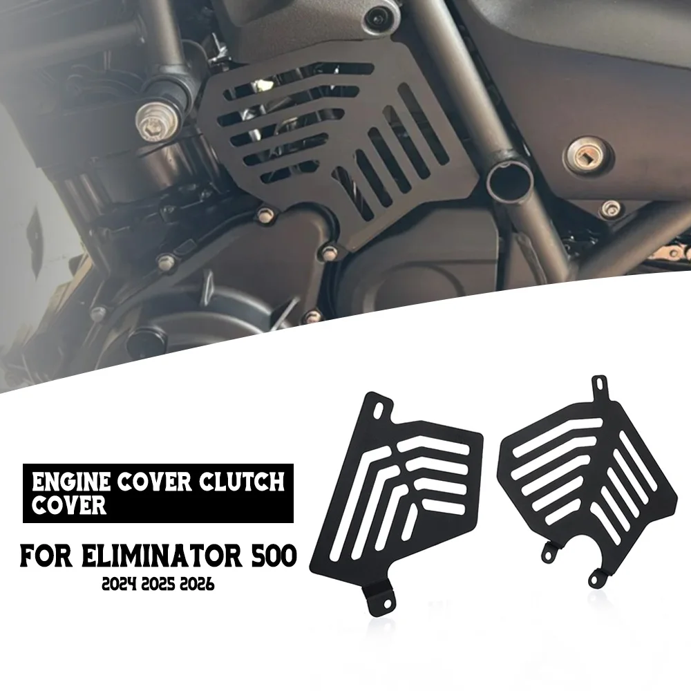 

Новый комплект защиты двигателя и сцепления для мотоцикла, защитные слайдеры рамы для Kawasaki Eliminator 500 2024 2025 2026