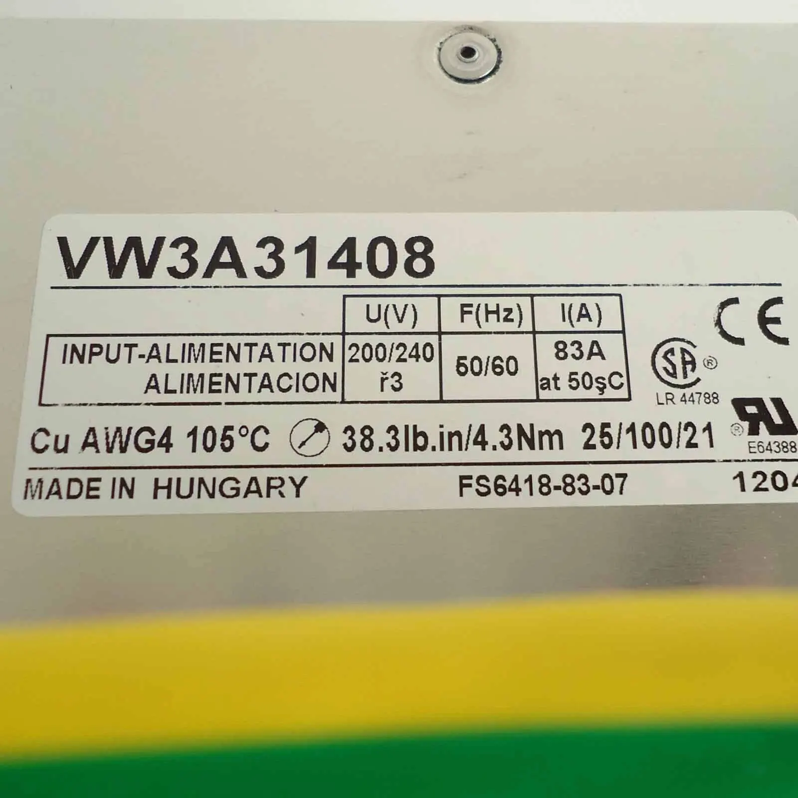 Novo VW3A31405 VW3A31407 VW3A31408 VW3A31409 Garantia de um ano