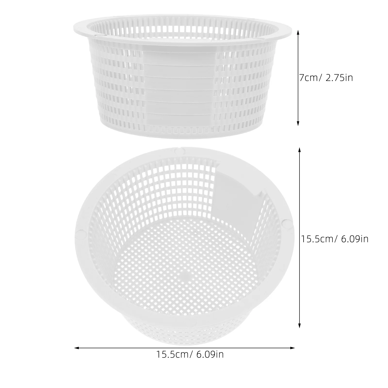سلة فلتر حمام السباحة، مادة مطاطية متينة، ترشيح فعال، سهلة الصيانة، استبدال ملحقات حمام السباحة #4