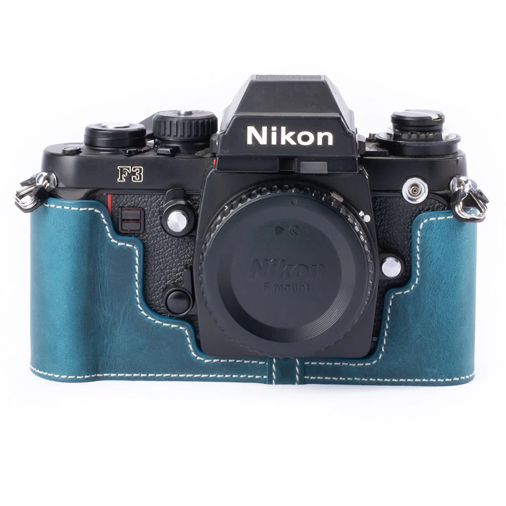 For Nikon F3 F3HP F3AF F3TF DF FE2 FM2 Case Genuine Leather F3