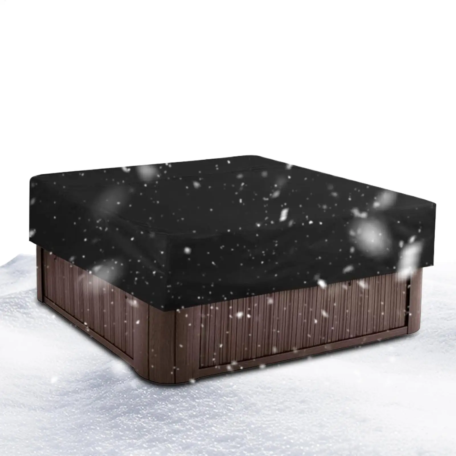 

Spa Cover Replacement Waterproof UV Protection Sealing Square Spa Covers For Outdoor Garden Backyard Deck Poolside Residential